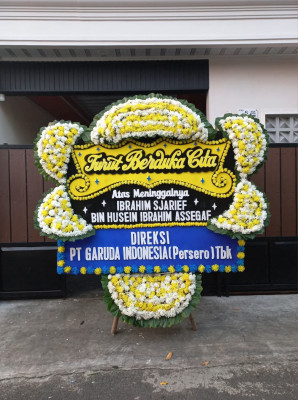 Papan Bunga Duka di Way Dadi