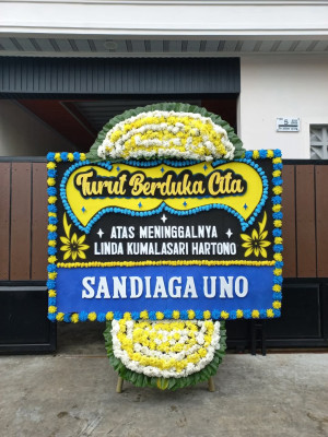 Papan Bunga Duka di Way Dadi